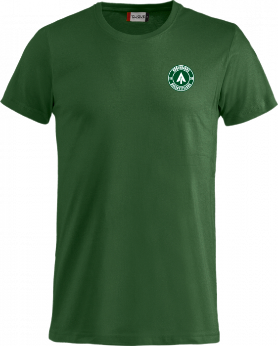 Clique - Kbh Bl Bomulds T-Shirt Voksen - Flaskegrøn
